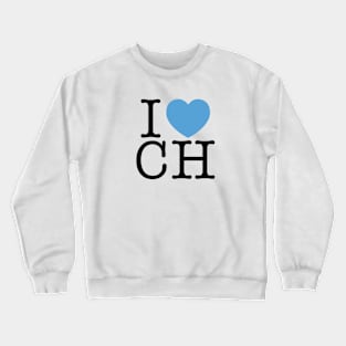 I Love Chapel hill Crewneck Sweatshirt